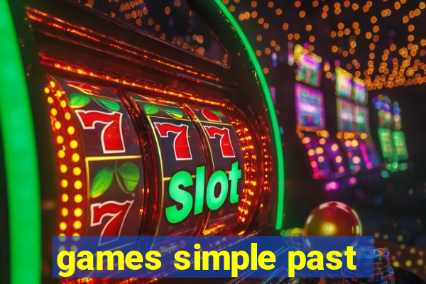 games simple past